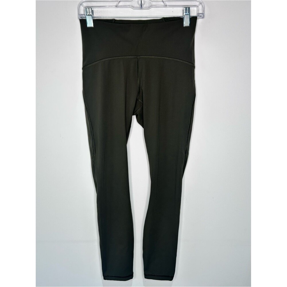 Lululemon Women's Green and Khaki Leggings
